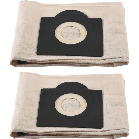 Lot de 2 sacs filtrants lavables pour aspirateur WD3 Rremium WD3200 SE4001 WD3300 WD2 SE 4000 MV3 (1/4)