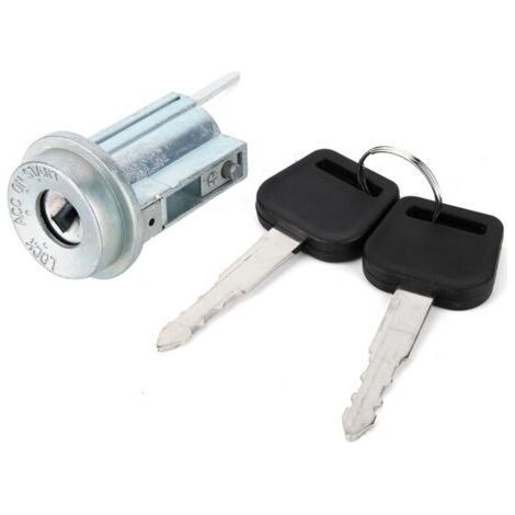 BUNTHAUS Cylindre de clé de contact, kit de commutateur de sécurité flexible, pour Toyota 4Runner 1996-2002/1989-1995 Hilux RN80/RN85/YN85 1989-1995 Tacoma 1995-2004