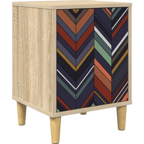 Maison Exclusive - Armadio da Notte OMMEN Rovere Sonoma 36 x 33 x 50 cm (1/5)