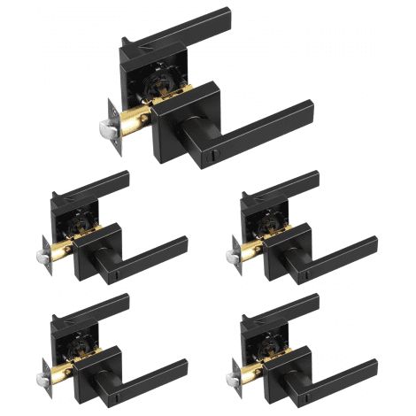 Poignées de Porte Intérieure 5 Paires Poignée de Porte à (1/5)