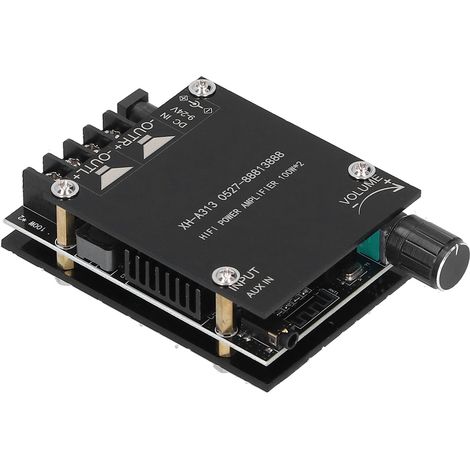 Amplificateur Bluetooth 5.0 Haute Fidélité Double Puce, Carte Ampli Puissante XH-A313 (1/5)