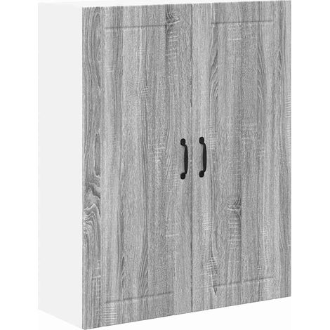 Meubles de Rangement,Armoire de cuisine avec étagère Gris Sonoma 80 x 31 x 100 cm CFW281232 (1/5)