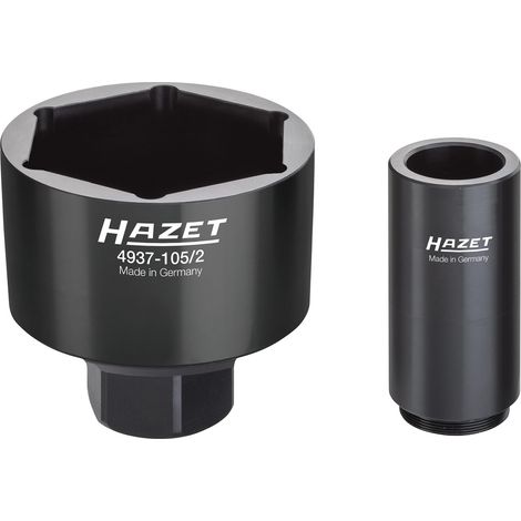 Hazet 4937-105/2 Nkw Achsmutter-Steckschl.-Satz 1" (1/4)