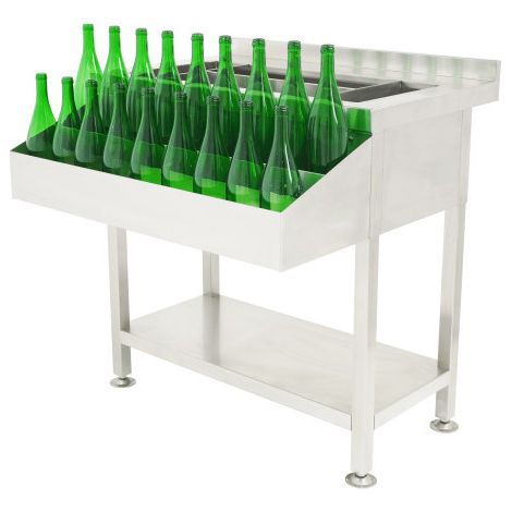 Bar à cocktails en inox 900 x 820 x 890 mm - Combisteel (1/5)