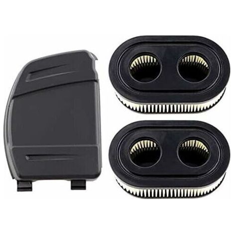 2 Luftfilter, Abdeckung kompatibel mit Briggs & Stratton 550E-675IS, Ersatzteil 594106/593260 für Rasenmäher (1/5)