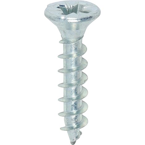 TIMCO Solo Countersunk Silver Woodscrews - 4.0 x 20 (1/3)