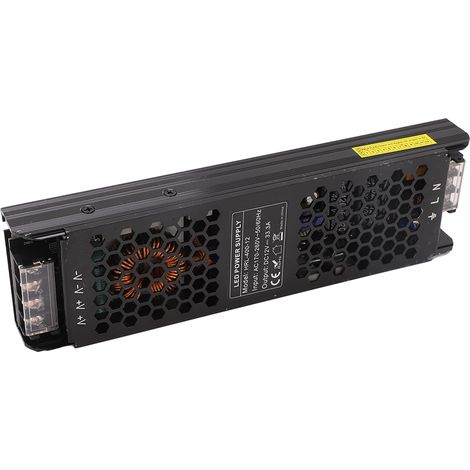 400W LED-Netzteil, wasserdichter Transformator, Konstantstromadapter AC170-260V auf DC12V für lange LED-Streifen. (1/5)
