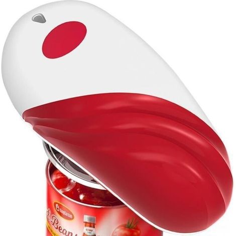 Electric Can Opener - One-Hand Automatic Professional Kitchen Jar Opener for All Types - Ideal Multifunctional Kitchen Accessory (1/4)