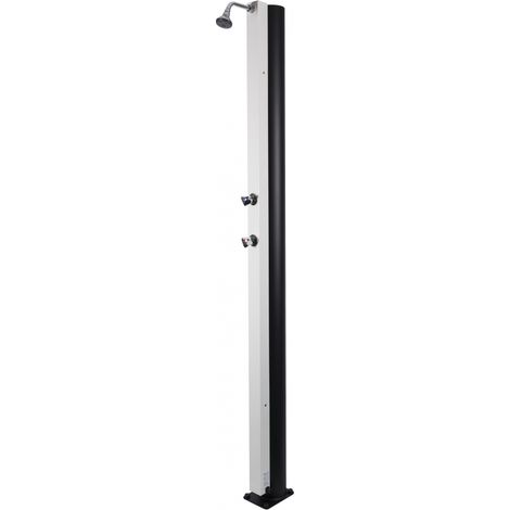 Douche de piscine solaire, douche extérieure 30L-Blanc-Blanc-15 -- (1/5)