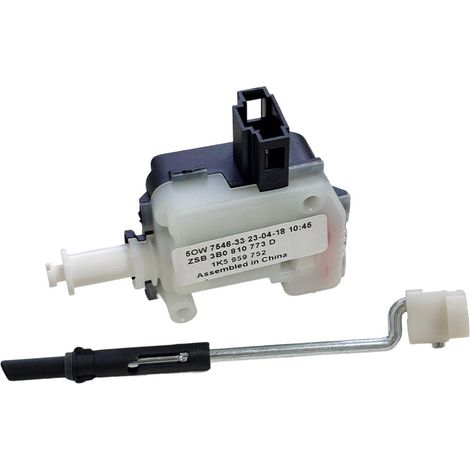 Le modèle 3BD810773D convient au moteur du bouchon de réservoir de carburant et au moteur du levier du goulot de remplissage de carburant de la Volkswagen Passat B5 Lingyu. (1/5)