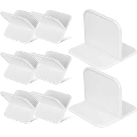 Piece Transparent Mirror Clips Screws and Wall Plugs