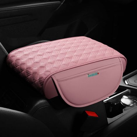 Cover Pour Console Centrale - Housse En Cuir Pour Accoudoir Automobile Avec Sac De Rangement - Adapté Aux SUV Et Camions - 1 Pièce (1/5)