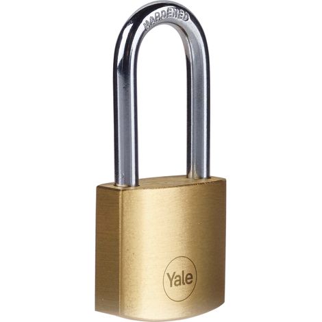YALE Lucchetto in ottone Y110B/30/132/1 con arco 30 mm (1/4)
