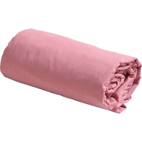 VIVARAISE - Drap housse La Cerise sur le Gâteau - Coton bio Fragola, 200 x 140 cm (1/3)