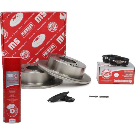 KIT DE DISCOS Y PASTILLAS DE FRENO TRASERO JEEP COMPASS, PATRIOT 201003630 (1/4)