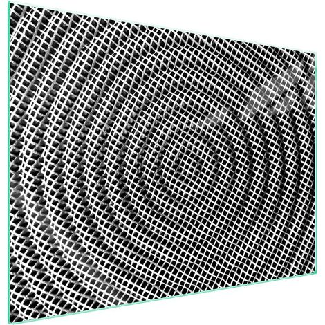 Plaque de protection en verre pour poêle, motif 70x52 (1/5)
