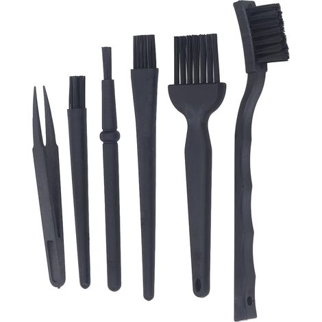Anti-static Cleaning Brush Set (5 Brushes, 1 Tweezers) (1/5)