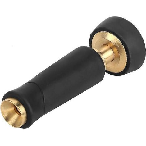 Brass Head Nozzle Spray Hose Nozzle Adjustable Brass Head Garden Water Hose Nozzle Sprayers Fittings (1/5)