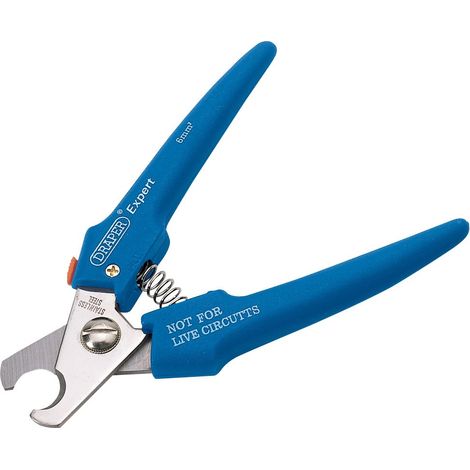 Draper 39224 - Tagliacavi per cavi di rame e alluminio, 6 mm