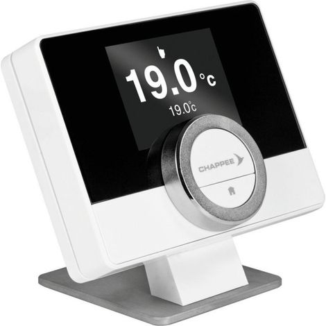 Thermostat d'Ambiance CHAPPEE Emo Life RF Sans Fil Sonde pour Chaudières - 7691378 (1/2)