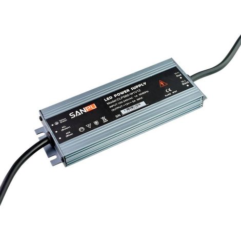 Wasserdichtes Netzteil slim 12V 60W IP67