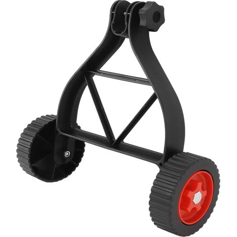 Roues Auxiliaires pour Tondeuse, Roues de Support pour Débroussailleuse, Roue de Support de Tondeuse, Roues pour Débroussailleuses Réglables, pour Coupe-Herbes, Tondeuses à Gazon (1/5)