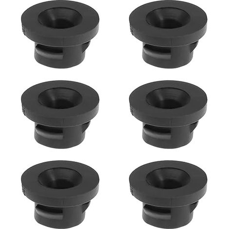 SHINING HOUSE6 pièces de retenue d'insertion de joint en caoutchouc de filtre à air de voiture 1422A3 remplacement 1.6 HDI support de couvercle de boîtier de filtre à air accessoire de voiture, noir (1/5)
