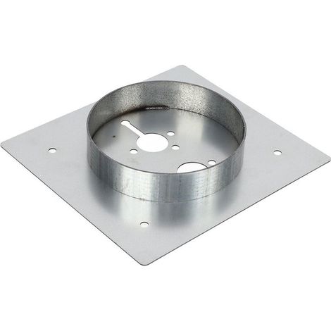 Rubberskin Tourelle de Chauffage Diesel Planaire, Plaque de Montage de Chauffage Tourelle Planaire en Acier Inoxydable Haute Résistance Antirouille pour Chauffage Eberspacher (1/4)