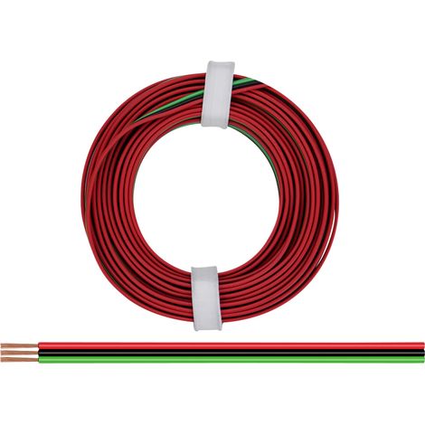 Donau Elektronik 318-014 Litze  3 x 0.14 mm² Rot, Grün, Schwarz 5 m