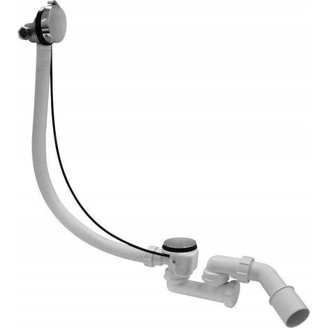 Siphon per vasca McAlpine cromato moderno HCN3100CB