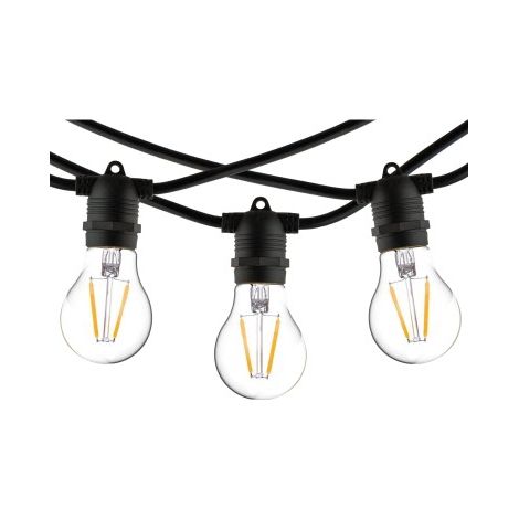 Catena luminosa Nowodvorski Festoon 7872 9m E27 IP65 nera