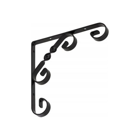 Soporte para adornos Domax. MOD.4 150x150 negro (1/2)