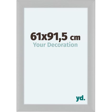 yd. - Cadre photo 61x91.5 - Blanc Brillant - MDF - Como (1/5)