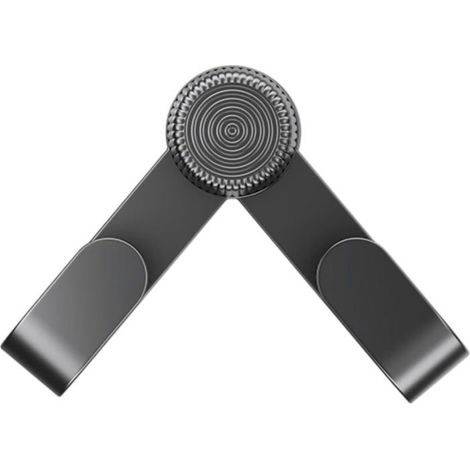 Support planche découper rotatif ventouse – Pour porte placard – Gris – 18,5x3 cm (1/5)