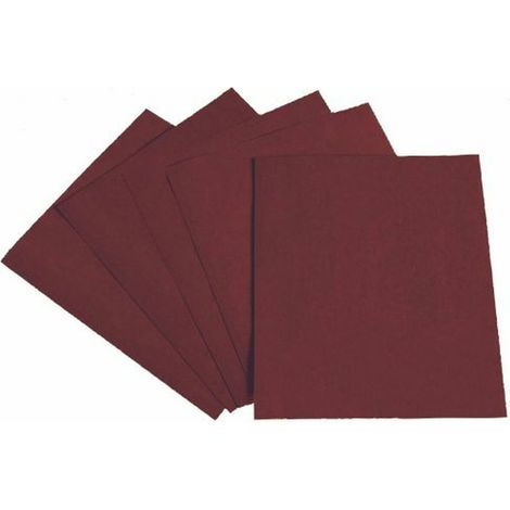 Scatola da 25 fogli di tela abrasiva super flessibile INTERFLEX, grana 40, ossido di alluminio (1/3)