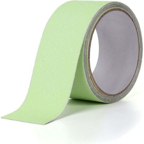m x 5 cm phosphoreszierendes PVC-Antirutschband für Treppen, Stufen, Böden, Sicherheitsdekoration (1/4)