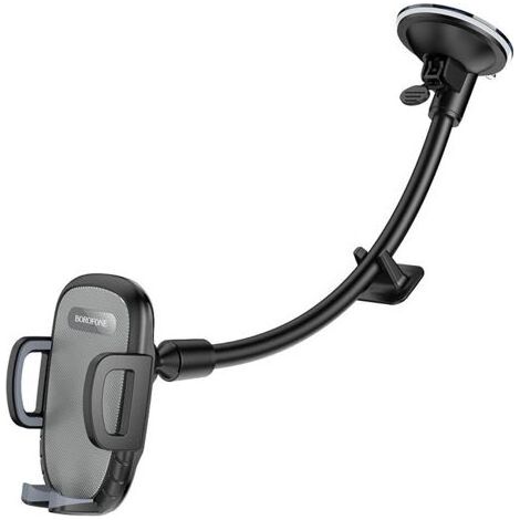 Support Telephone Voiture - Ventouse Pare-Brise - Rotation 360° - Universel Smartphone GPS - 1 Pièce (1/5)