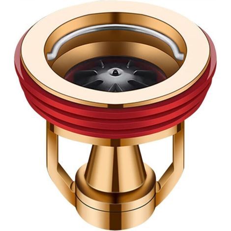 Geruchsdichter Abflussstopfen – Abflussstopfen, geruchsdichter Kupferfilter, Rückschlagventil. Geruchsdichtes Entwässerungssystem (Gold) (1/5)