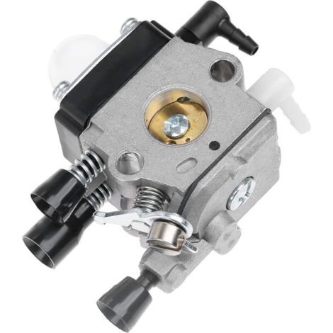 Carburateur de Rechange, Carburateur Stihl HS45, Carburateur Générique Remplaçant Zama C1Q-S186 pour Stihl FS38 HS45 FS45 FS46 FS55 FS55 FS55R KM55R FS74 FS75 FS76 FS80 (1/4)