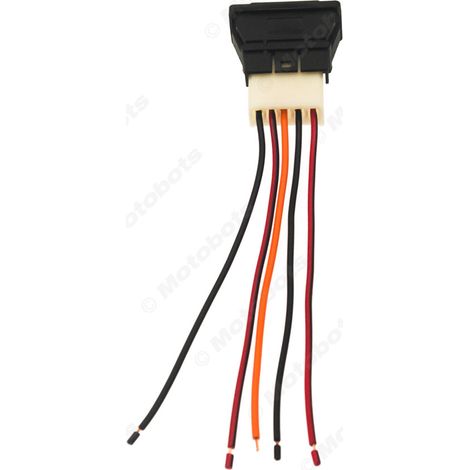 Interrupteur de lève-vitre électrique automobile avec câblage 12V/24V 5 broches + kit de câble adaptateur (1/4)