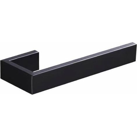 Anello portasciugamani BETTE, portasciugamani, portasciugamani in acciaio inox 304, accessori per il bagno (non richiede foratura, nero) -Crezuo