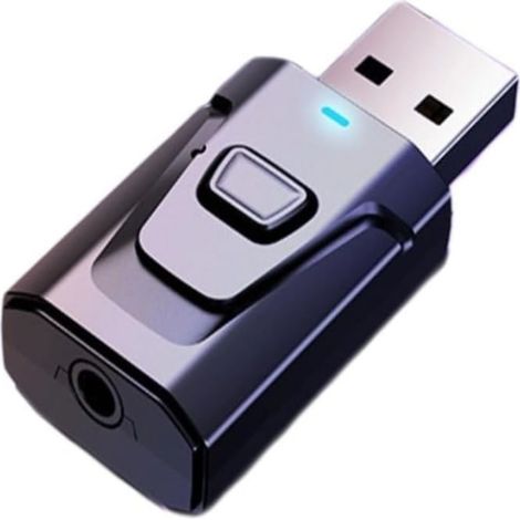 Transmetteur Récepteur Bluetooth 5.0 - Pour TV Ordinateur Smartphone Voiture - Mode TX RX Double - Prise Jack 3,5 mm - Plug and Play - 1 Pièce (1/5)