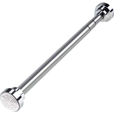 [JAMAIS UTILISÉ] Tringle Extensible de 40 à 55 cm pour Rideau de Douche, Ensemble de Tringles Télescopiques sans Perçage en Acier Inoxydable pour Salle de Bain, Placard, Armoire, Porte, Cuisine (1/4)