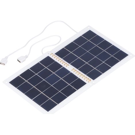 Chargeur solaire pliable 2 en 1 de 14 W (1/5)