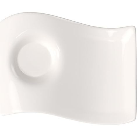 sous-tasse Party Plate, 17 x 13 cm, Porcelaine, Blanc (1/4)