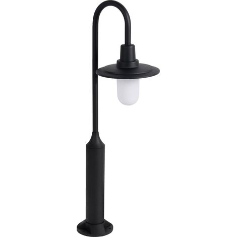 Bollard Light Black Aluminum 81 cm LED Path Lamp Outdoor Garden Lighting Modern Design ABEDES (1/5)