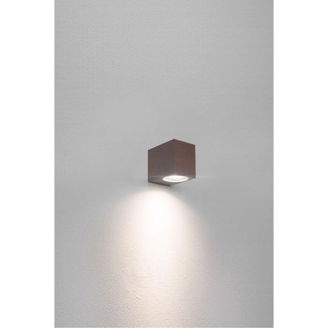 Century applique led axo quadrata monodirezion corten gu10 axo-1gu10sc (1/2)