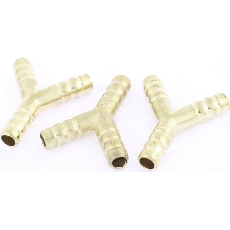 Conector de manguera flexible de 3 vías en forma de Y, diámetro 10 mm, 3 unidades, 499L902