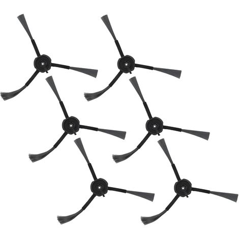 Replacement ABS Side Brush for 11 S9 Robot Vacuum Cleaner, 6 Pieces, for Home and Office Cleaning, Corners and Edges, Easy Maintenance (1/5)