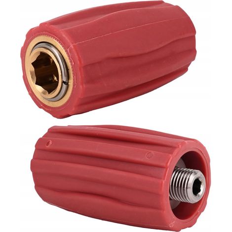 Rosfix QuickConnect KEW D12 1/4M – Schnellkupplung für Hochdruckreiniger Nilfisk, KEW, Kränzle  250 bar, 150 °C  1/4" Außengewinde  Messing & Kunststoff